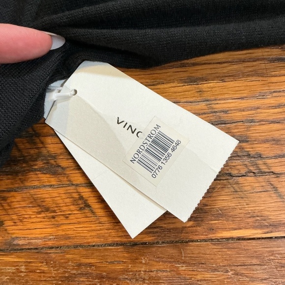 Vince High Neck Black Sleeveless Jumpsuit Women’s Size Large NWT - Picture 5 of 12